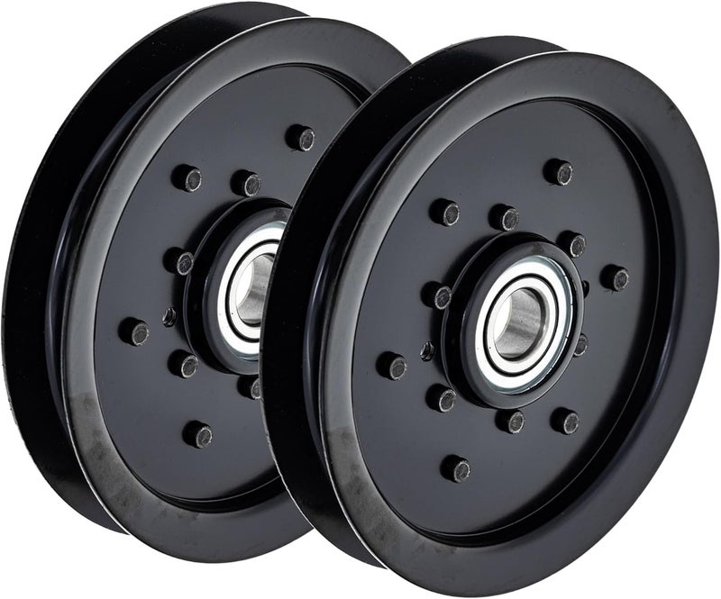 8TEN Store Idler Pulley for John Deere TerrainCut 1585 1570 1580 ZTrak 717 717A 717E 727A TCA17524 TCA14349 TCA14593 2 Pack - Image 1